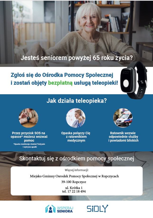 teleopieka grafika